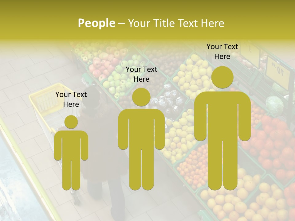 Choosing Healthy Vegetables PowerPoint Template