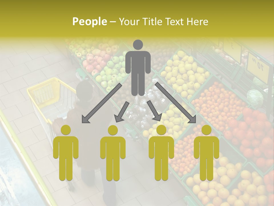 Choosing Healthy Vegetables PowerPoint Template