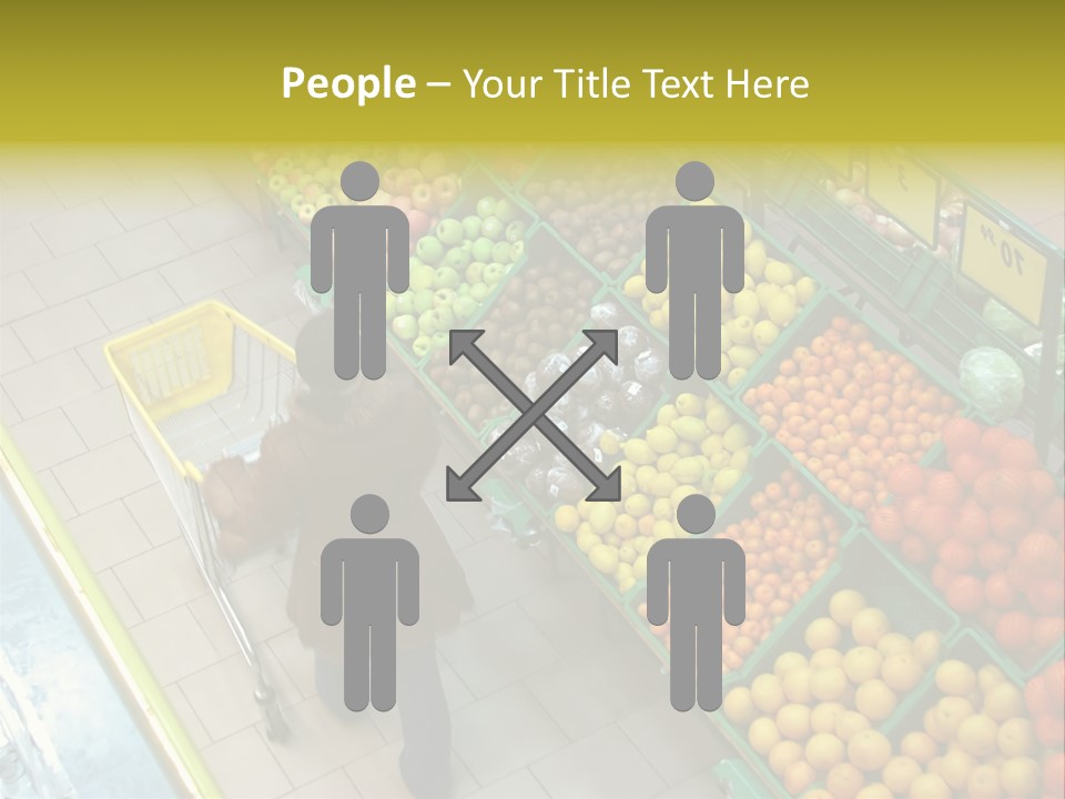 Choosing Healthy Vegetables PowerPoint Template