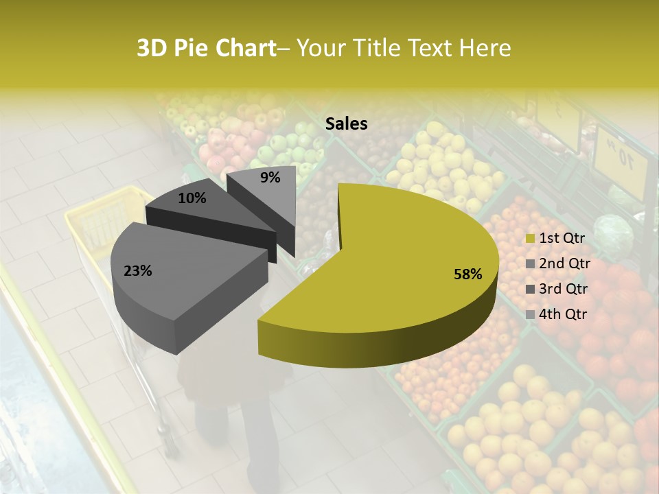 Choosing Healthy Vegetables PowerPoint Template