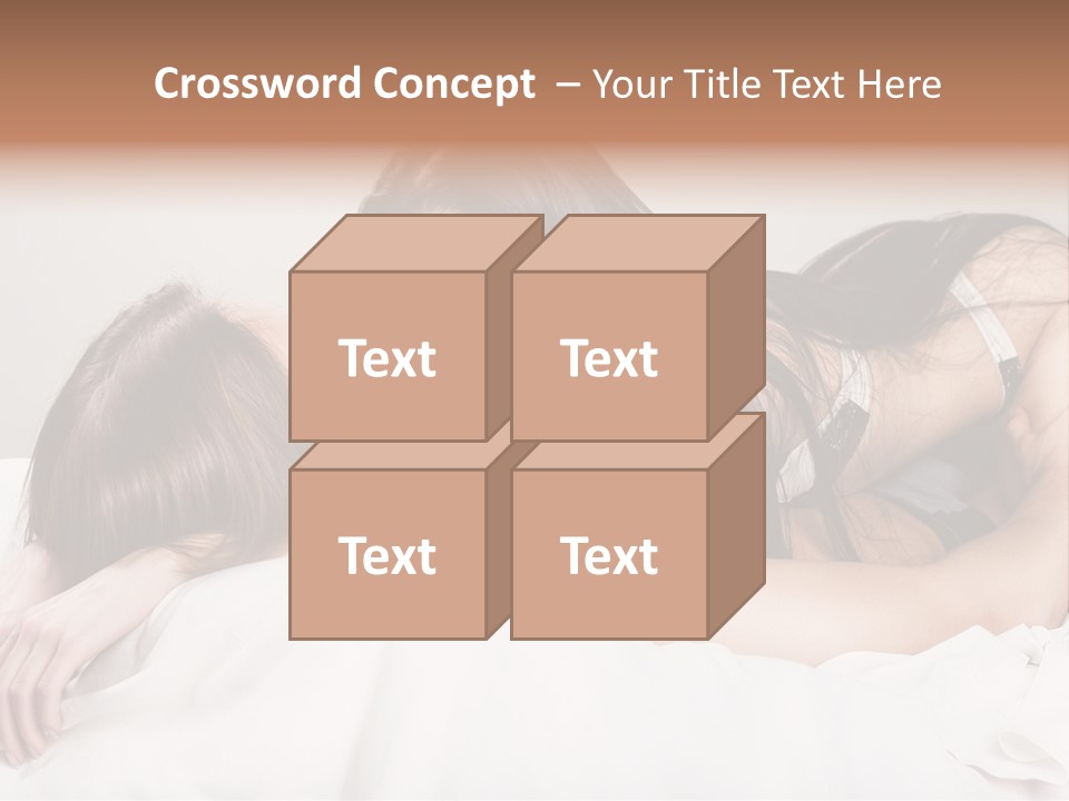 Two Couple Male PowerPoint Template