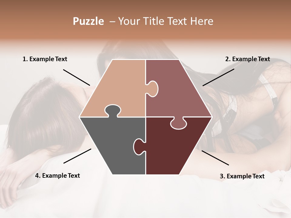 Two Couple Male PowerPoint Template
