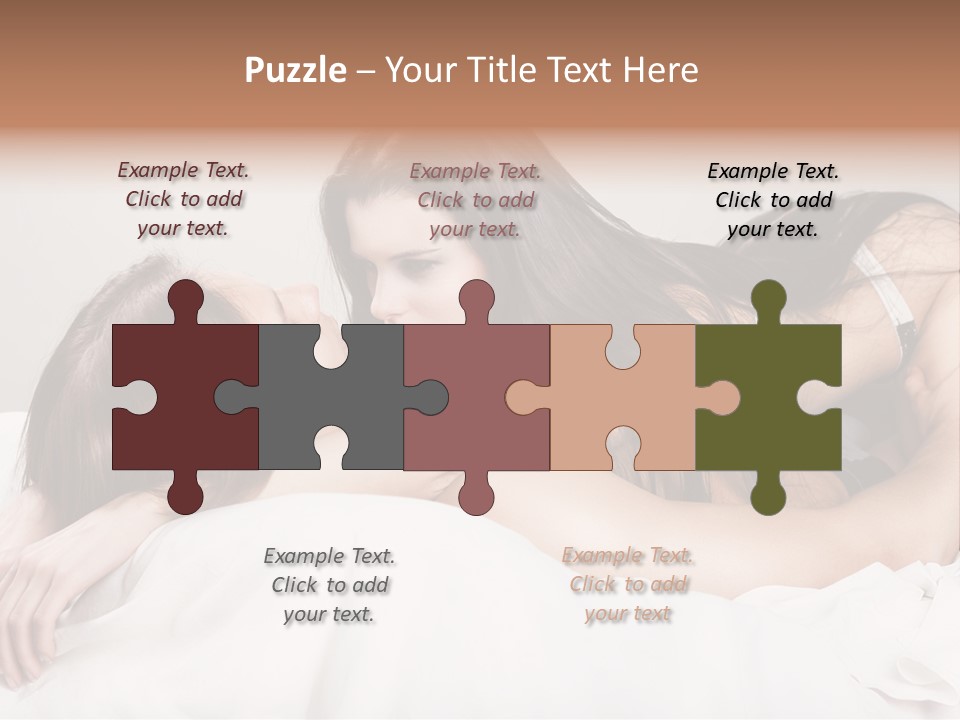 Two Couple Male PowerPoint Template