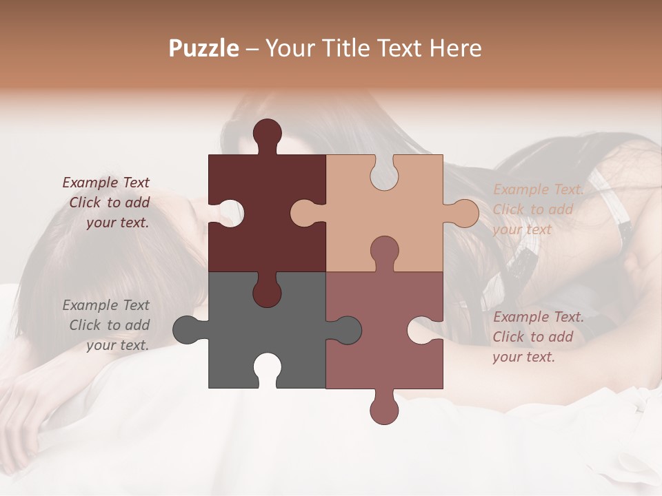 Two Couple Male PowerPoint Template