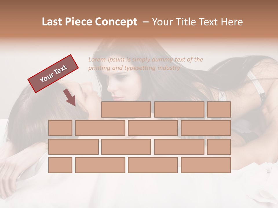 Two Couple Male PowerPoint Template