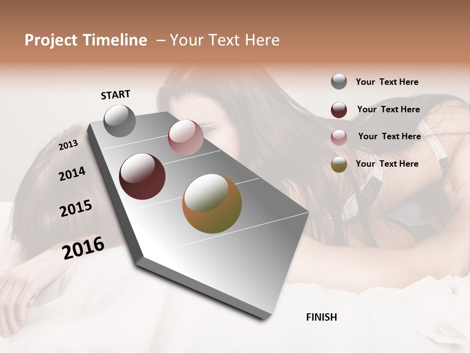 Two Couple Male PowerPoint Template