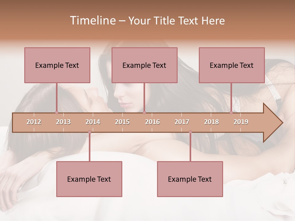 Two Couple Male PowerPoint Template