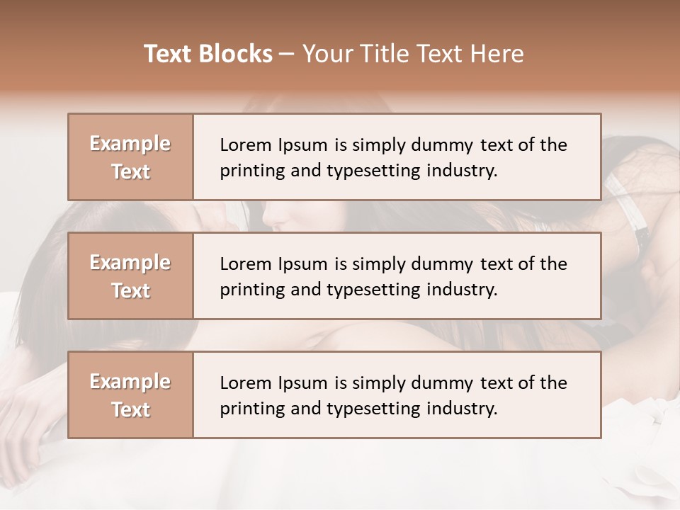 Two Couple Male PowerPoint Template