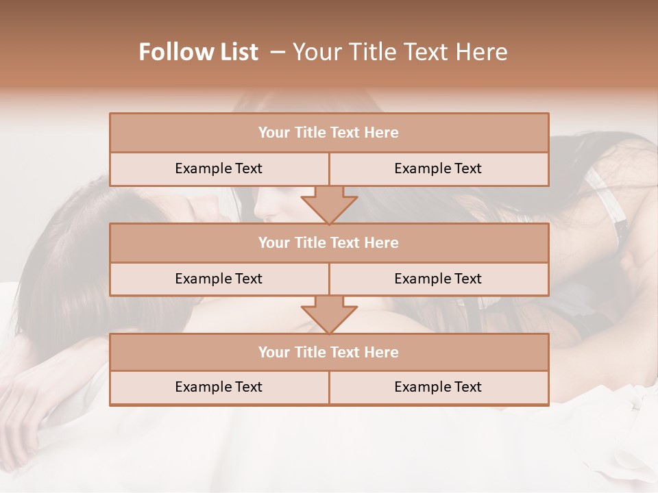 Two Couple Male PowerPoint Template