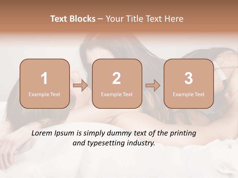 Two Couple Male PowerPoint Template