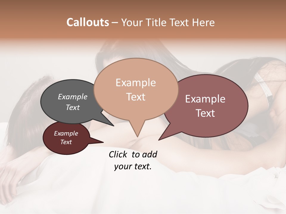 Two Couple Male PowerPoint Template