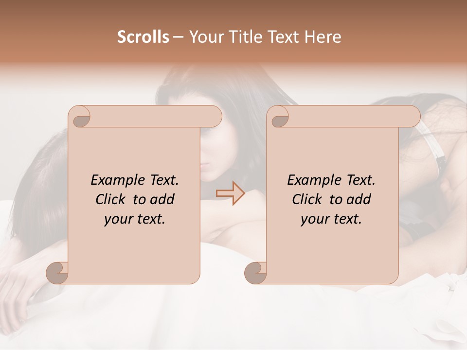 Two Couple Male PowerPoint Template