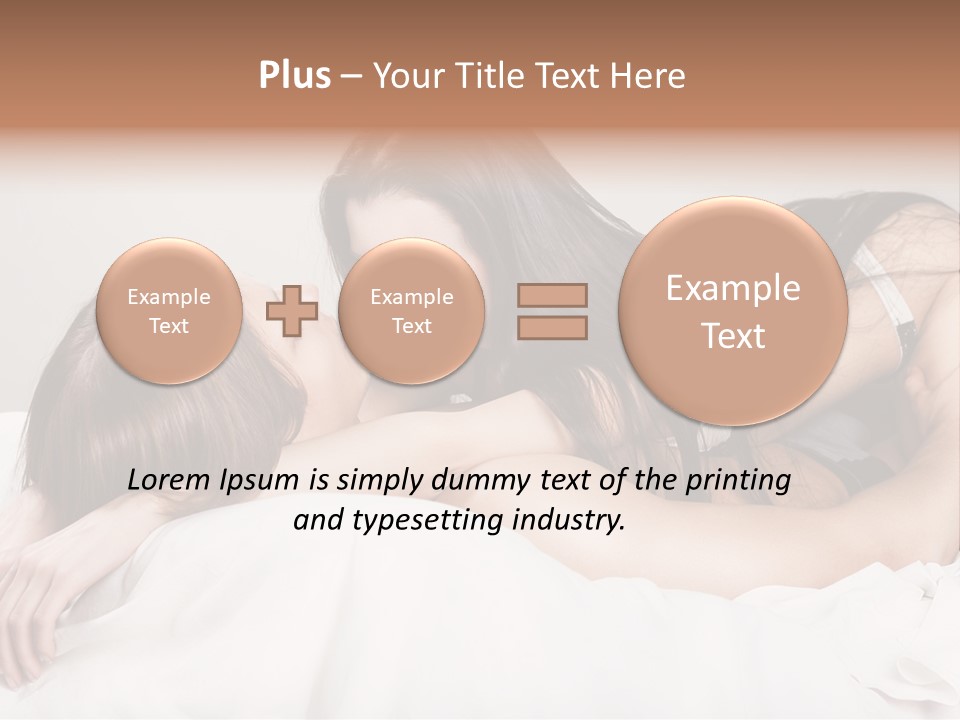 Two Couple Male PowerPoint Template
