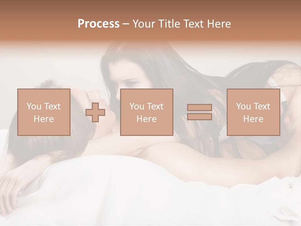 Two Couple Male PowerPoint Template