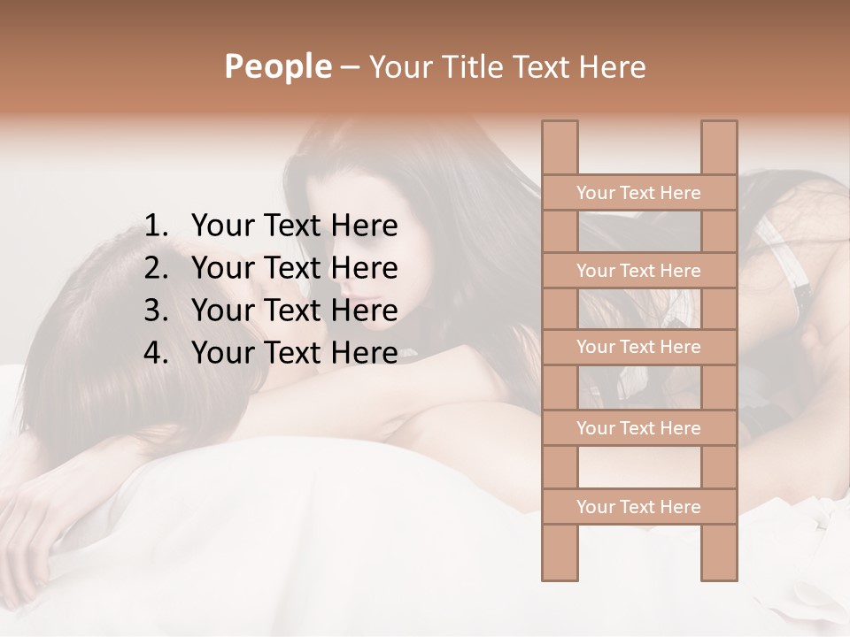 Two Couple Male PowerPoint Template