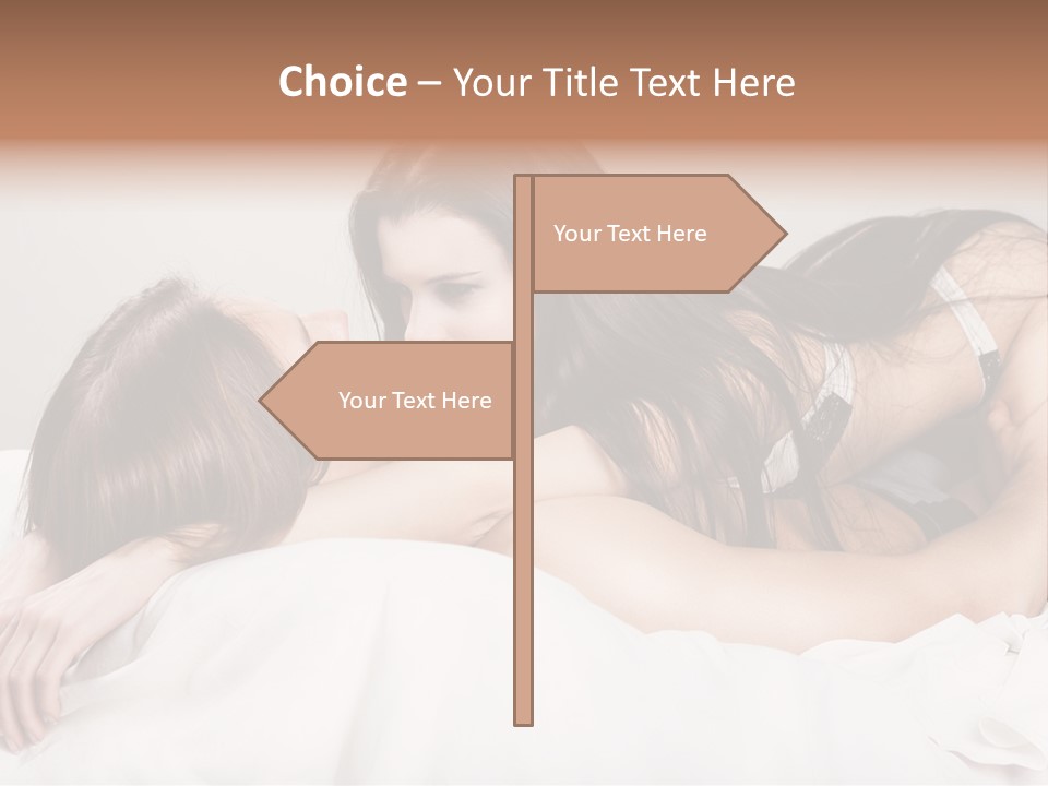 Two Couple Male PowerPoint Template