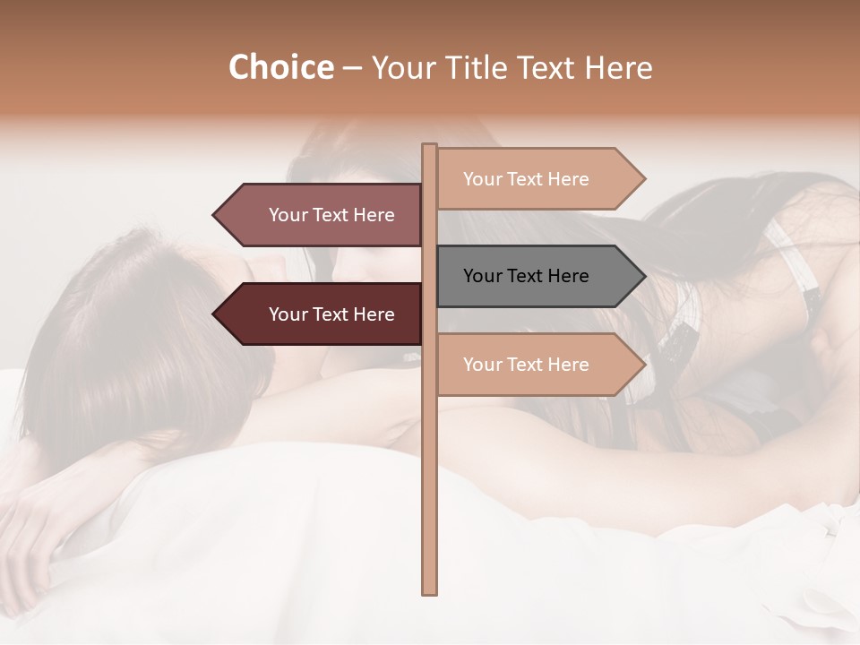 Two Couple Male PowerPoint Template