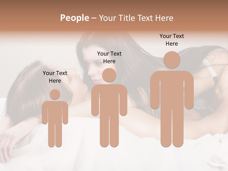 Two Couple Male PowerPoint Template