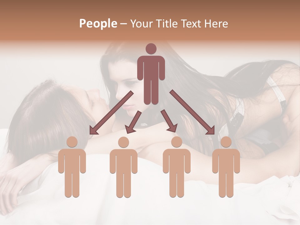 Two Couple Male PowerPoint Template