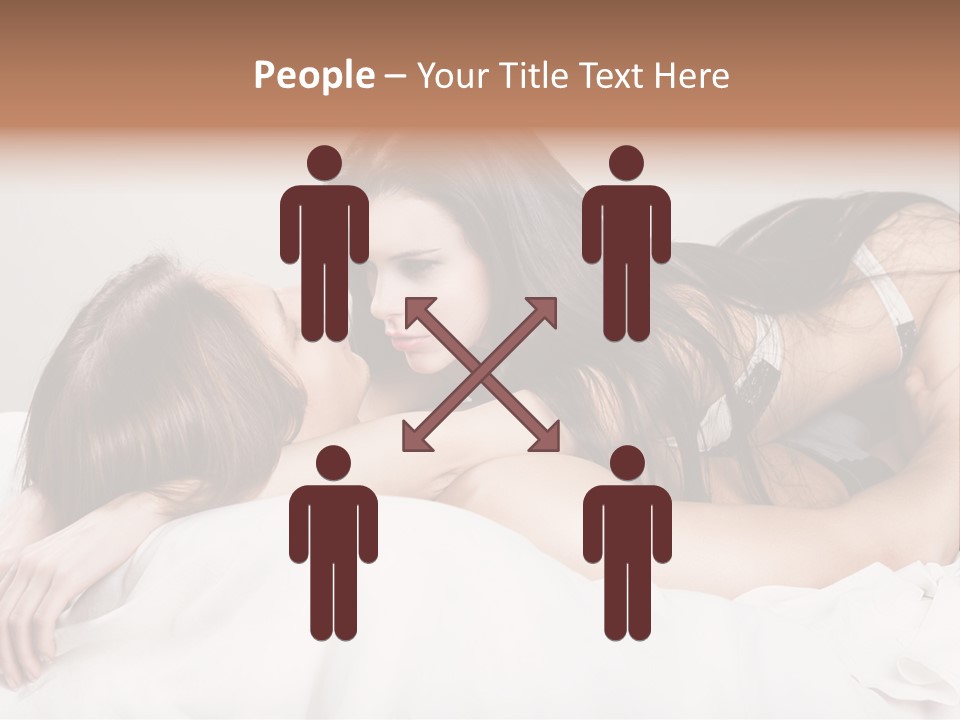 Two Couple Male PowerPoint Template