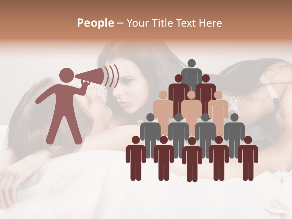 Two Couple Male PowerPoint Template