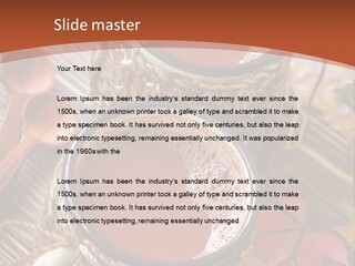 Metal Natural Hot Drink PowerPoint Template