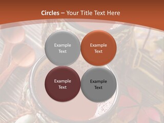 Metal Natural Hot Drink PowerPoint Template