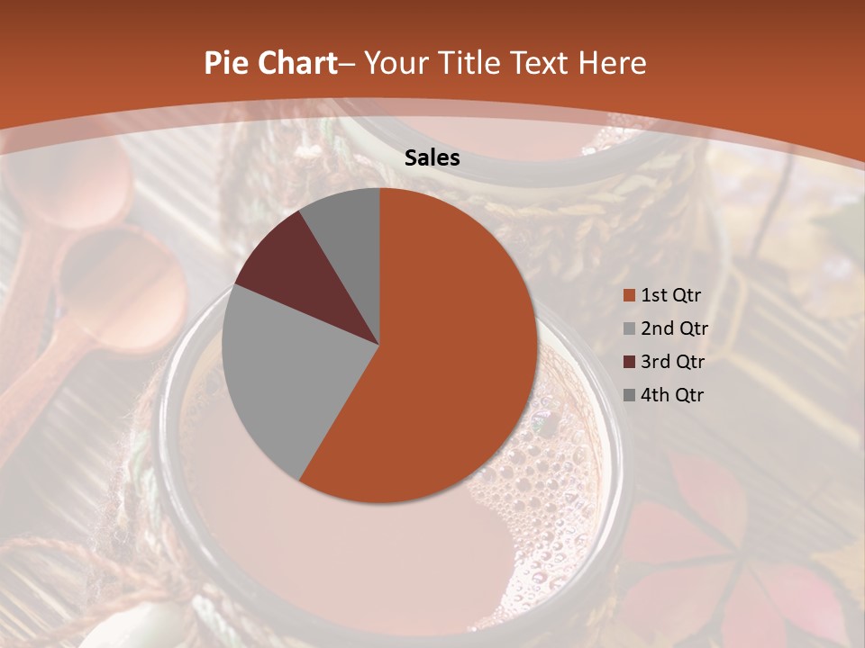 Metal Natural Hot Drink PowerPoint Template