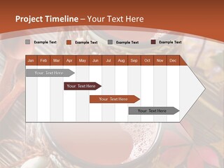 Metal Natural Hot Drink PowerPoint Template