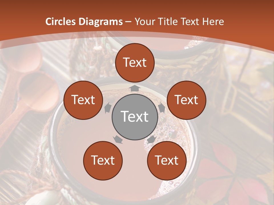 Metal Natural Hot Drink PowerPoint Template