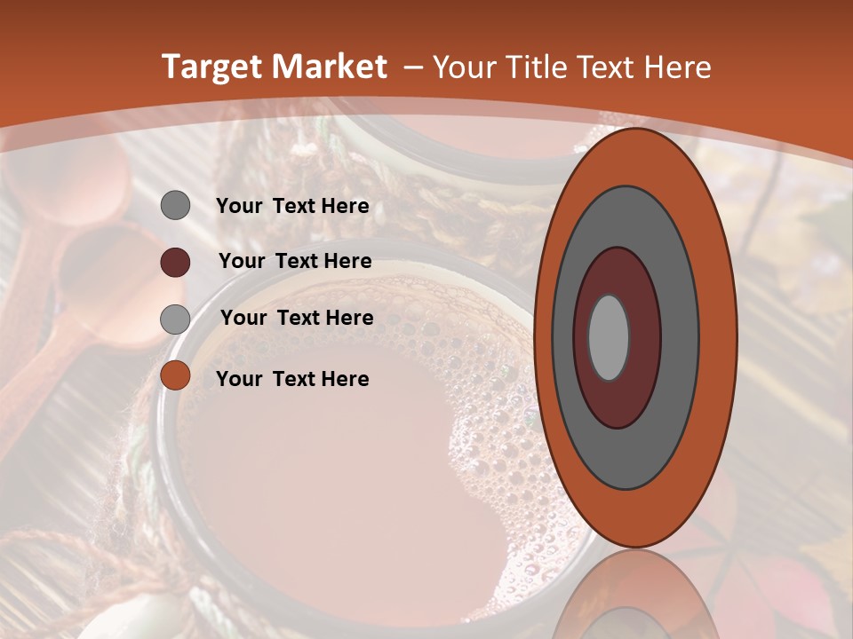 Metal Natural Hot Drink PowerPoint Template