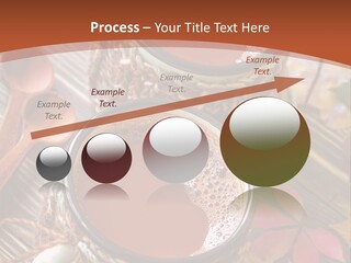 Metal Natural Hot Drink PowerPoint Template