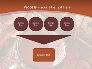 Metal Natural Hot Drink PowerPoint Template