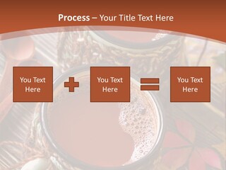 Metal Natural Hot Drink PowerPoint Template
