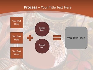 Metal Natural Hot Drink PowerPoint Template