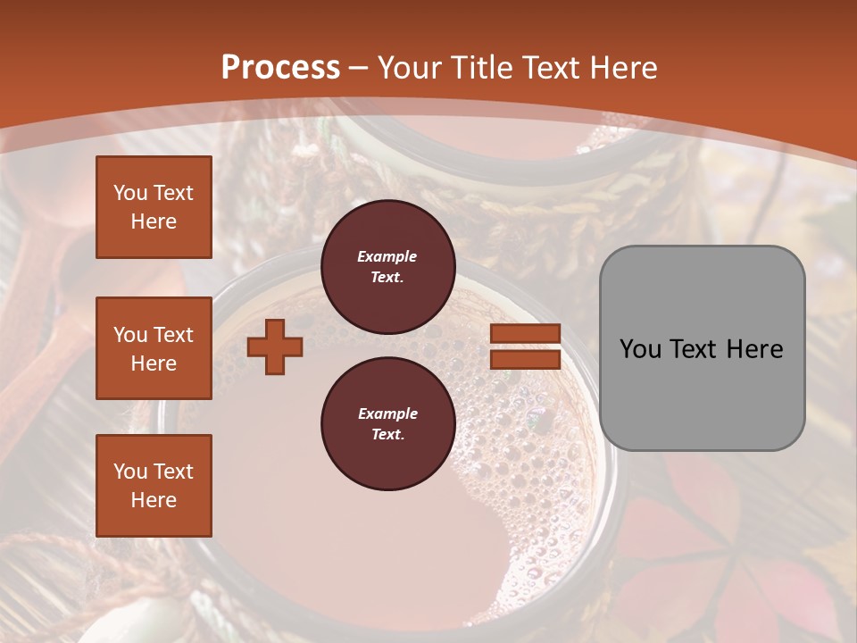 Metal Natural Hot Drink PowerPoint Template