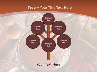 Metal Natural Hot Drink PowerPoint Template