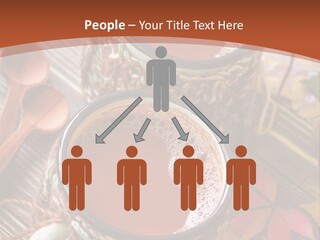 Metal Natural Hot Drink PowerPoint Template