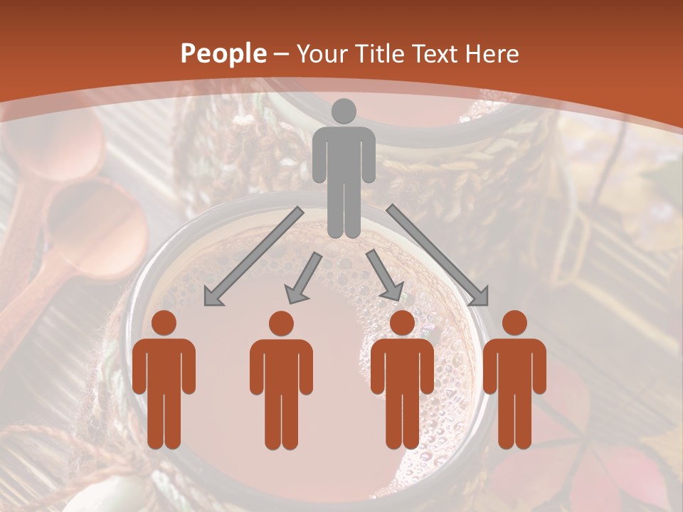 Metal Natural Hot Drink PowerPoint Template