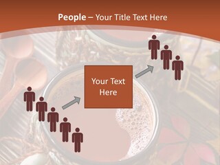 Metal Natural Hot Drink PowerPoint Template