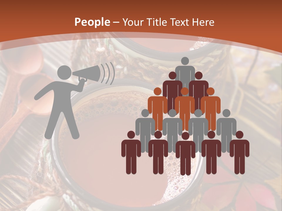Metal Natural Hot Drink PowerPoint Template