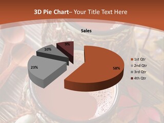 Metal Natural Hot Drink PowerPoint Template
