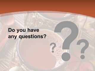 Metal Natural Hot Drink PowerPoint Template