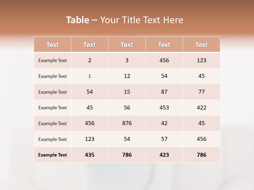 Woman Sitting Lounge PowerPoint Template