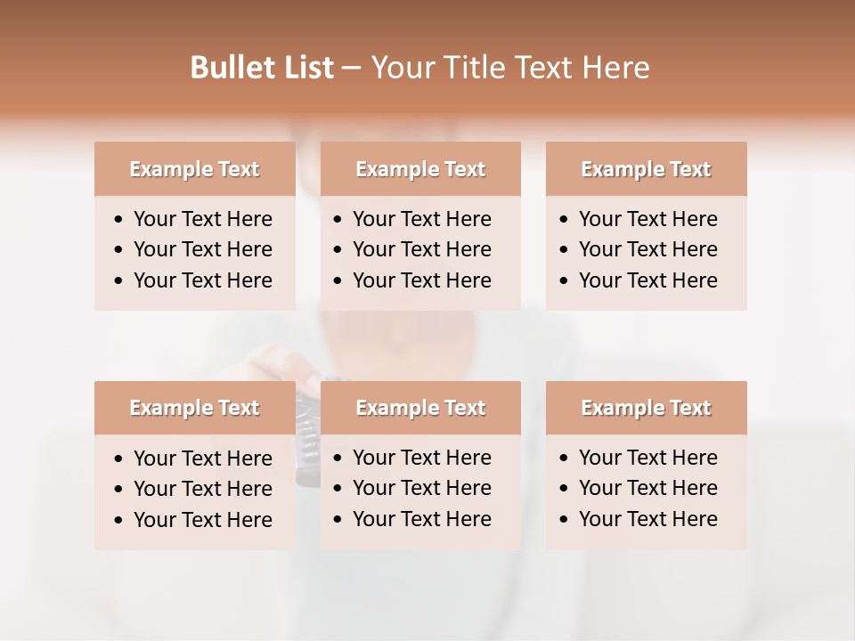 Woman Sitting Lounge PowerPoint Template