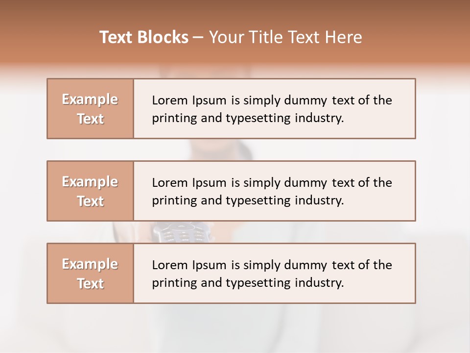 Woman Sitting Lounge PowerPoint Template