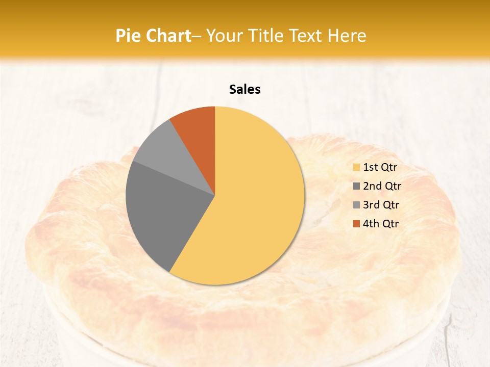 Wood Dough Baked PowerPoint Template