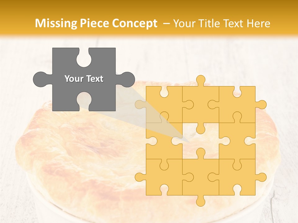 Wood Dough Baked PowerPoint Template