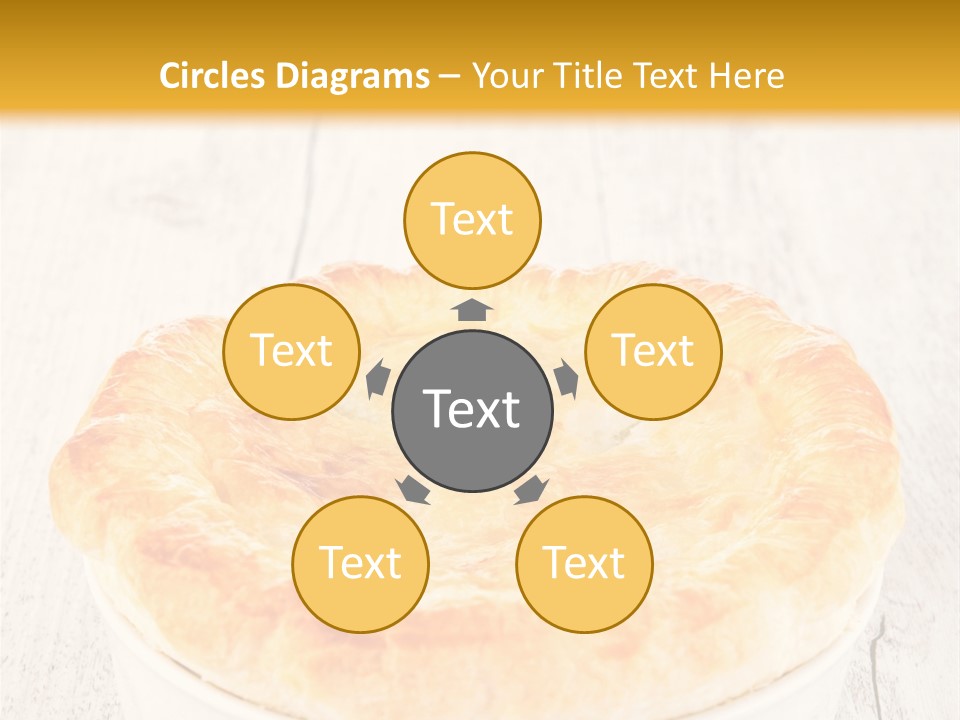 Wood Dough Baked PowerPoint Template