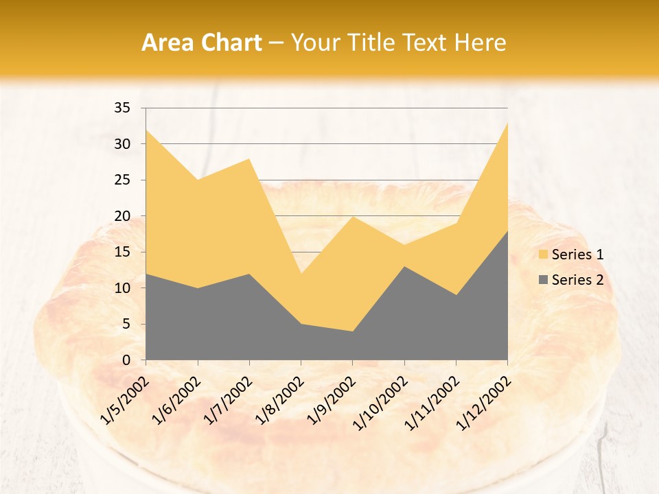 Wood Dough Baked PowerPoint Template